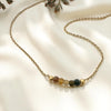 Gold Plated Tourmaline Necklace