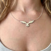 Limited Edition Tītī - Cook's Petrel Necklace, Silver