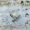 Wave Ring, Sterling Silver