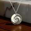 Koru Necklace, Sterling Silver