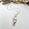 Kererū - Wood Pigeon Petite Necklace, Sterling Silver