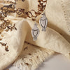 Kererū - Wood Pigeon Earrings, Sterling Silver