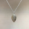 Petite Leaf Necklace, Sterling Silver
