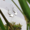 Pīwakawaka - Fantail Earrings, Sterling Silver