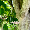 Tānekaha - Celery Pine necklace, Sterling Silver