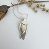 Kererū - Wood Pigeon Necklace, Sterling Silver