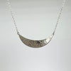 Crescent Moon Necklace, Sterling Silver