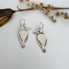 Kōtare - Kingfisher Earrings, Sterling Silver